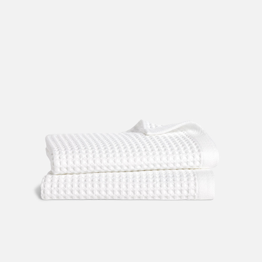 Dreamweave Waffle Bath Towels Set of 2 L5