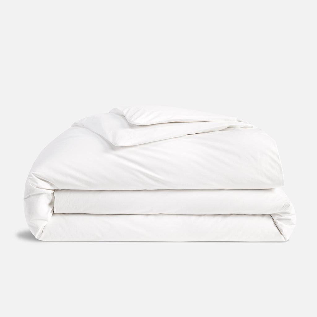 Classic Percale Duvet Cover - Solid White / Twin/Twin XL