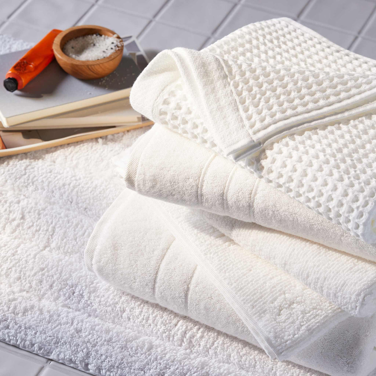 Dreamweave Waffle Bath Towels Set of 2