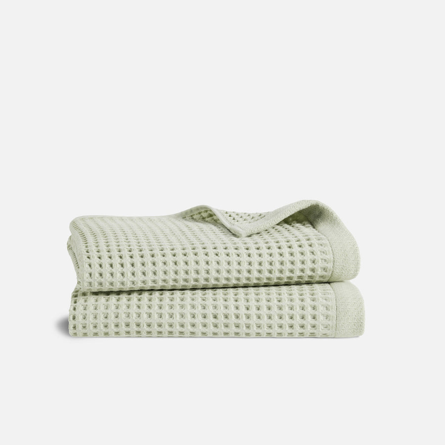 Dreamweave Waffle Bath Towels Set of 2 W6